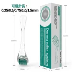 DRS192 Derma Roller微針滾輪-可選針長0.250.50.751.01.5mm