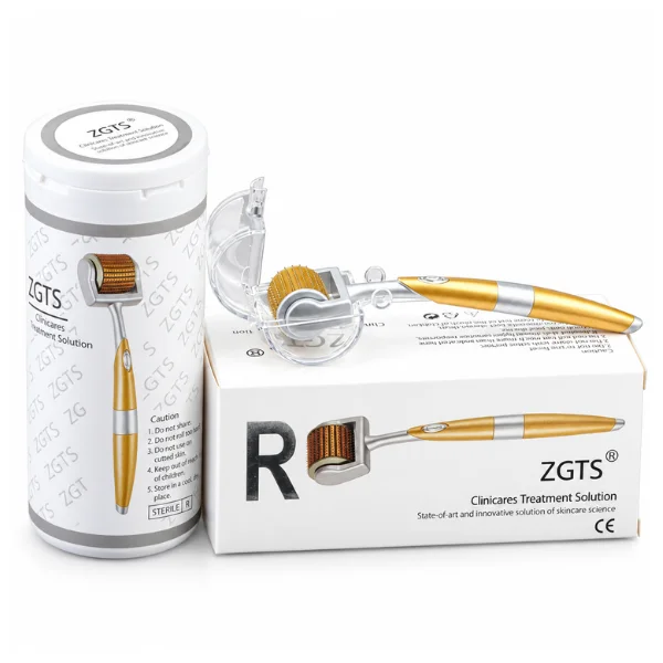 ZGTS192 Derma Roller黃金微針滾輪-0.20.250.30.50.751.01.5mm專業級鈦合金頭皮生髮微針與居家美容工具 ZGTS192 Derma Roller黃金微針滾輪-0.20.250.30.50.751.01.5mm專業級鈦合金頭皮生髮微針與居家美容工具